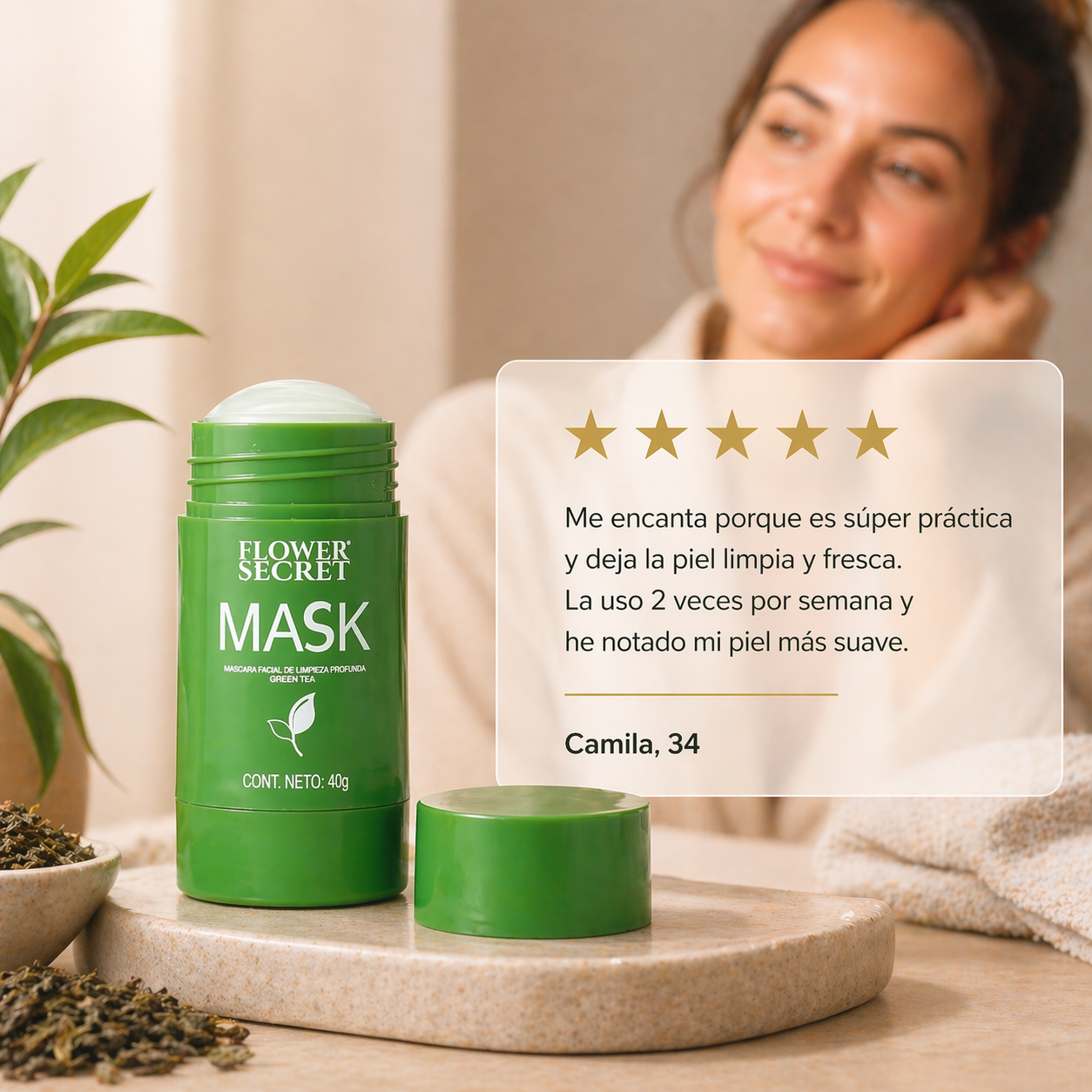 PureStick Tea - Limpia Poros y Refresca la Piel