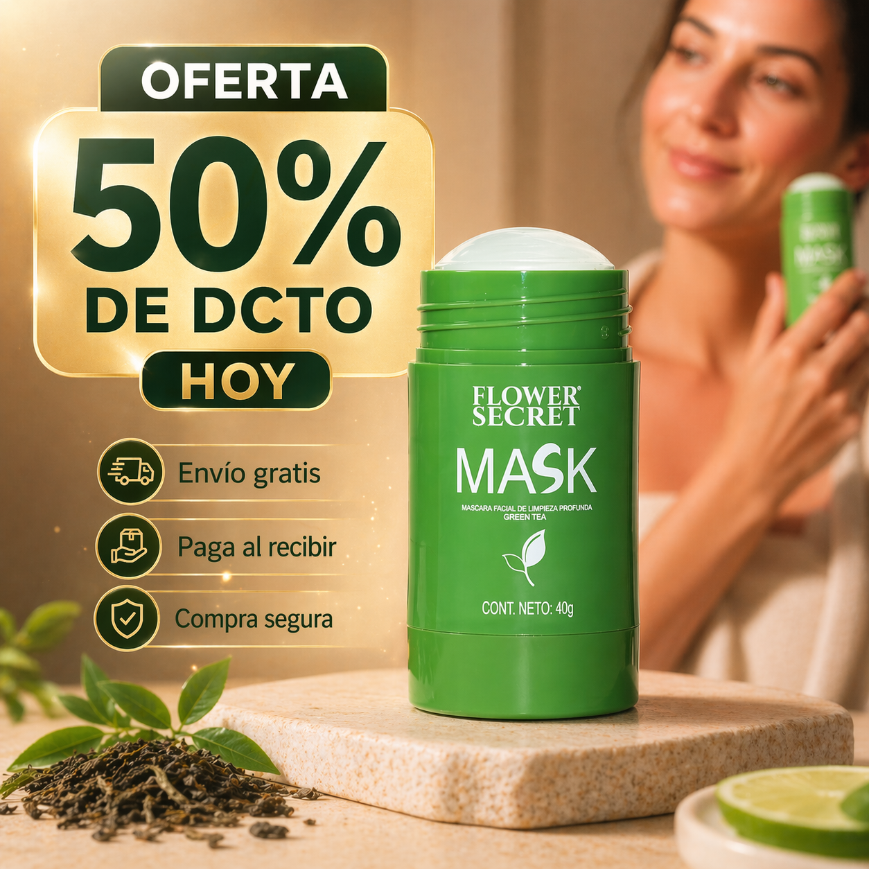 PureStick Tea - Limpia Poros y Refresca la Piel