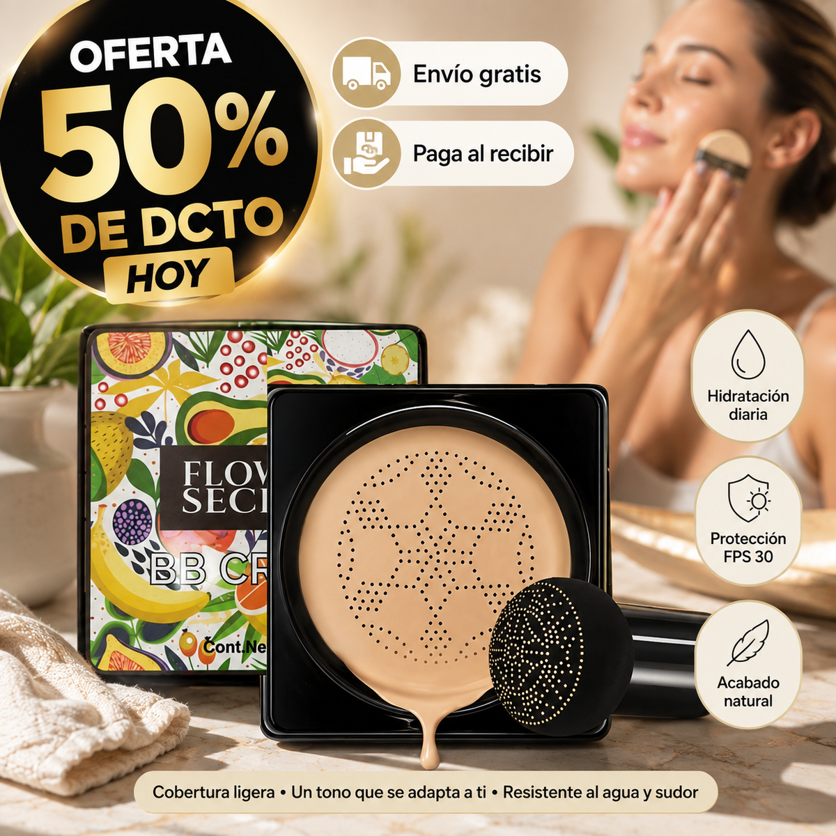 BB Cream - Unifica e hidrata tu piel