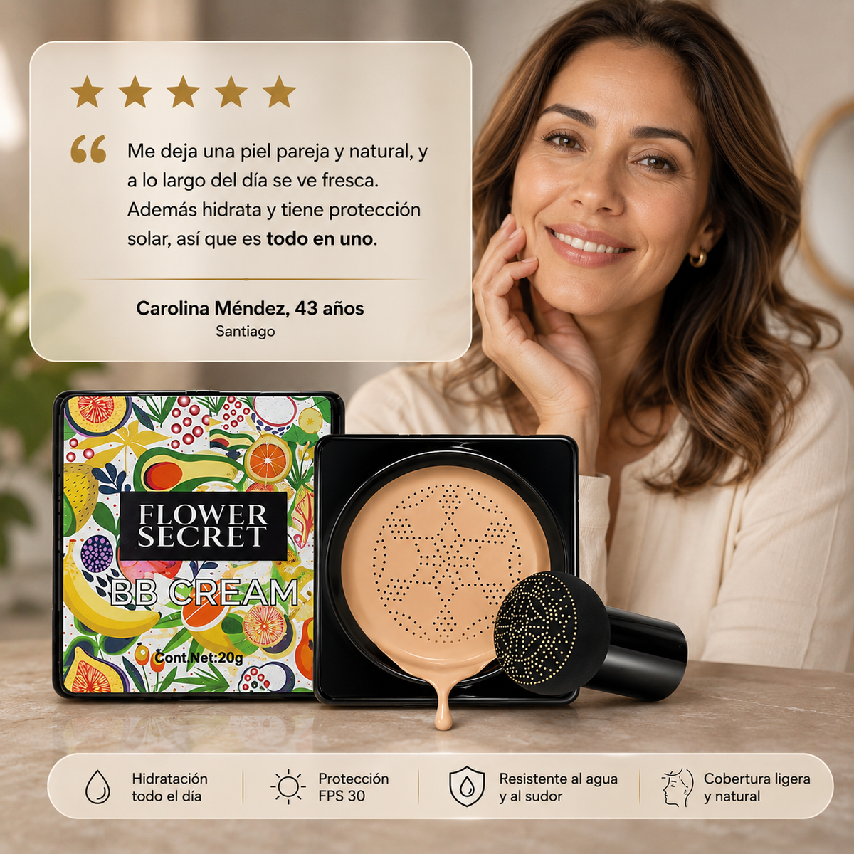 BB Cream - Unifica e hidrata tu piel