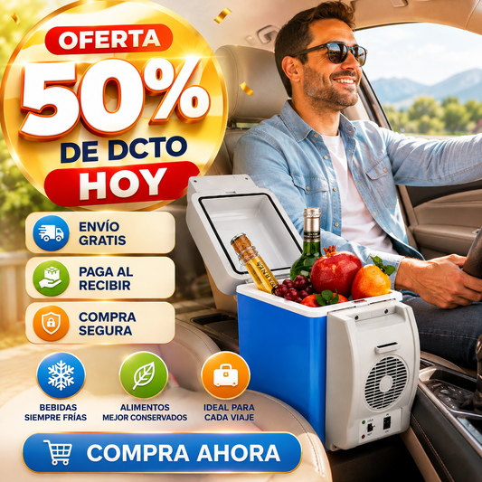 Refrigerador Portátil - Frío dondequiera que vayas