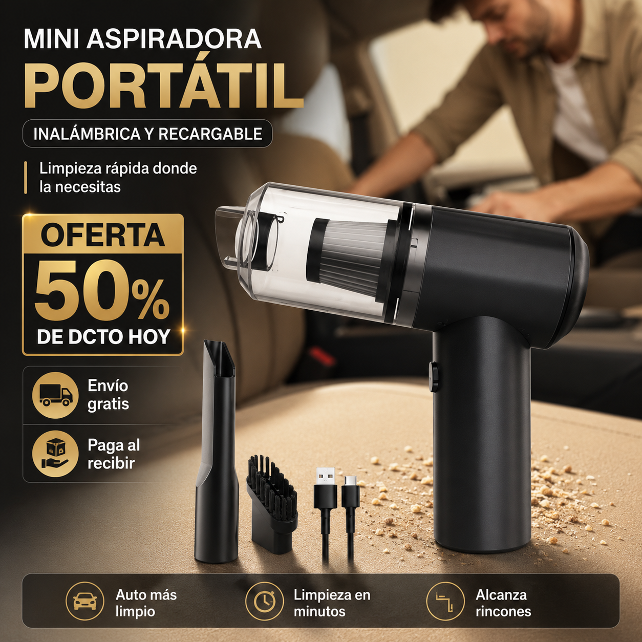 CleanGo - Limpieza rápida sin cables