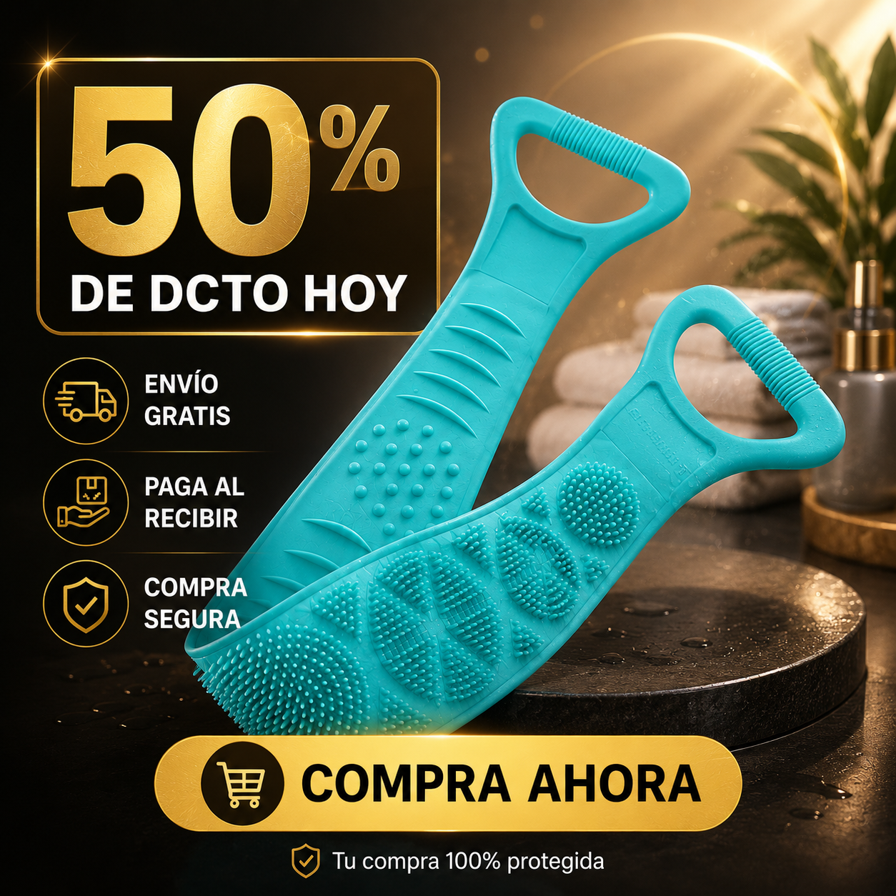 DermaFlex™ - Limpieza y Masajea Sin Esfuerzo