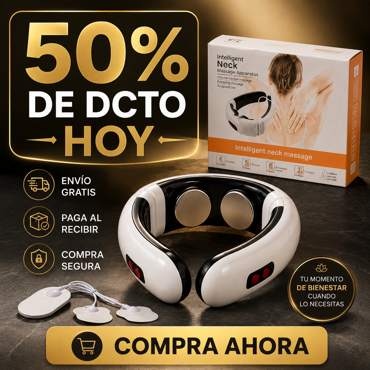 NeuroRelax Pro - Alivia la tensión del cuello
