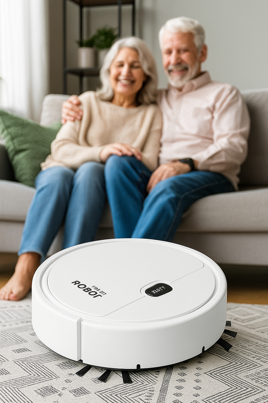 🎁 ¡OFERTA NAVIDEÑA! - ASPIRADORA ROBOT INTELIGENTE 3 EN 1