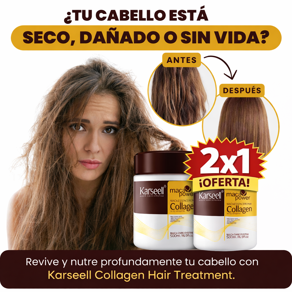 Mascarilla Repair Pro 2x1 - Repara tu cabello seco y dañado desde la primera aplicación