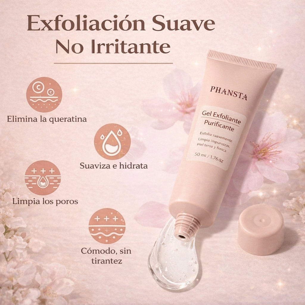 Gel Exfoliante - Mejora visiblemente el aspecto de zonas oscuras