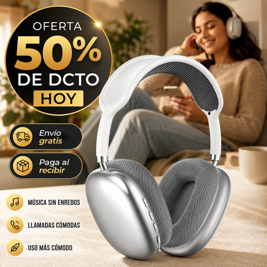 Auriculares P9 Pro Max - Sonido cómodo para cada día