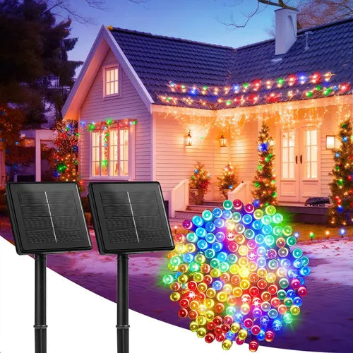 LUCES SOLARES NAVIDEÑAS (2x1 PROMO NAVIDAD 🎄)
