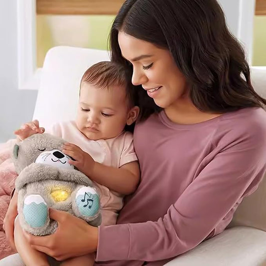 NUTRIA PELUCHE DE APEGO ANTI-ESTRÉS CON RESPIRACIÓN