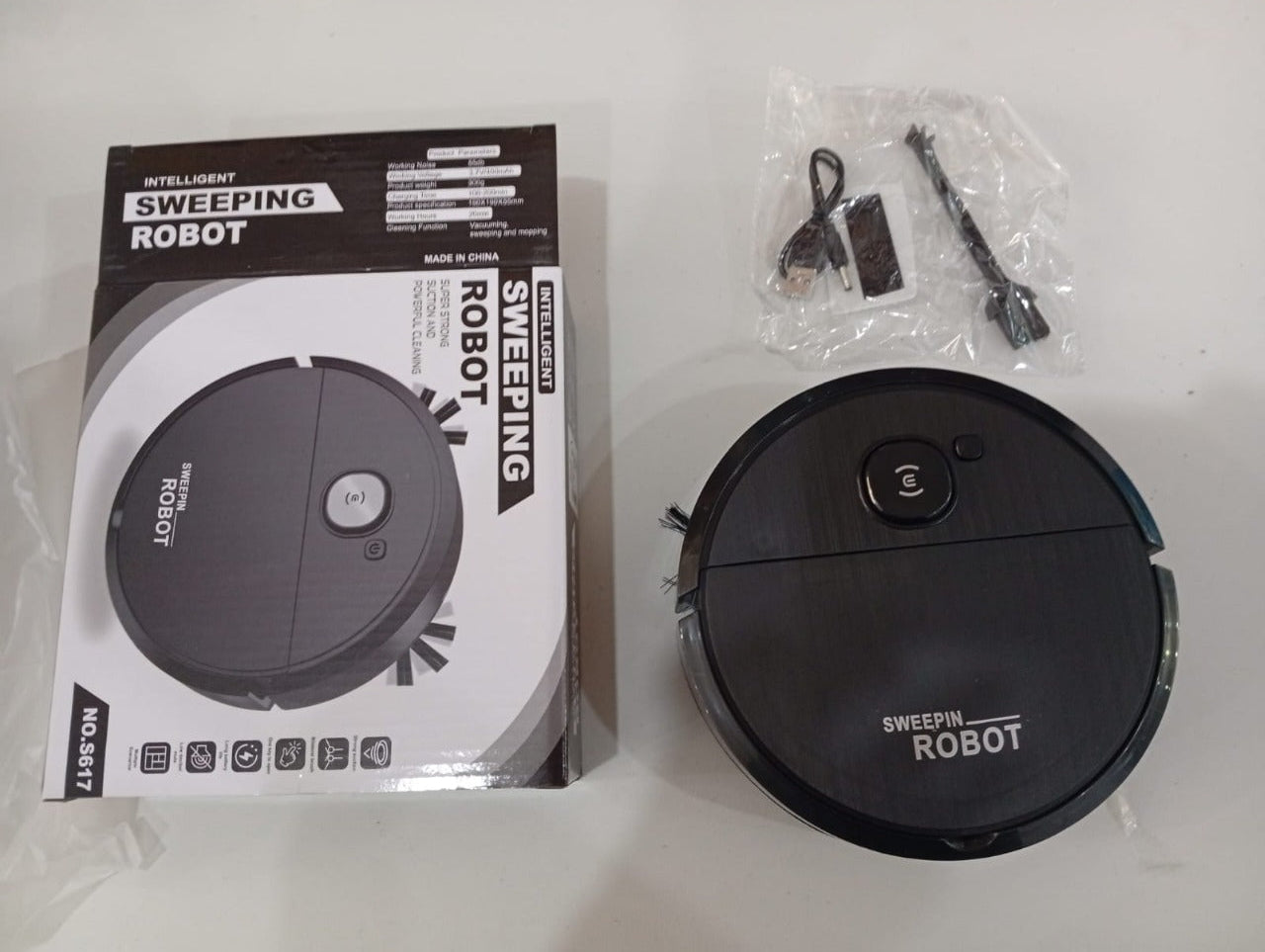 🎁 ¡OFERTA NAVIDEÑA! - ASPIRADORA ROBOT INTELIGENTE 3 EN 1