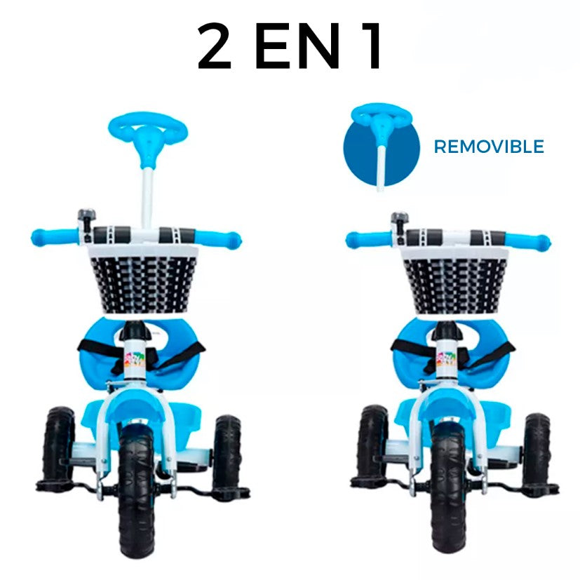 TRICICLO FLEX INFANTIL 2 EN 1 (DE 1 A 6 AÑOS)