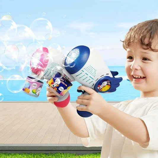 PISTOLA DE MULTI-BURBUJAS PARA NIÑOS