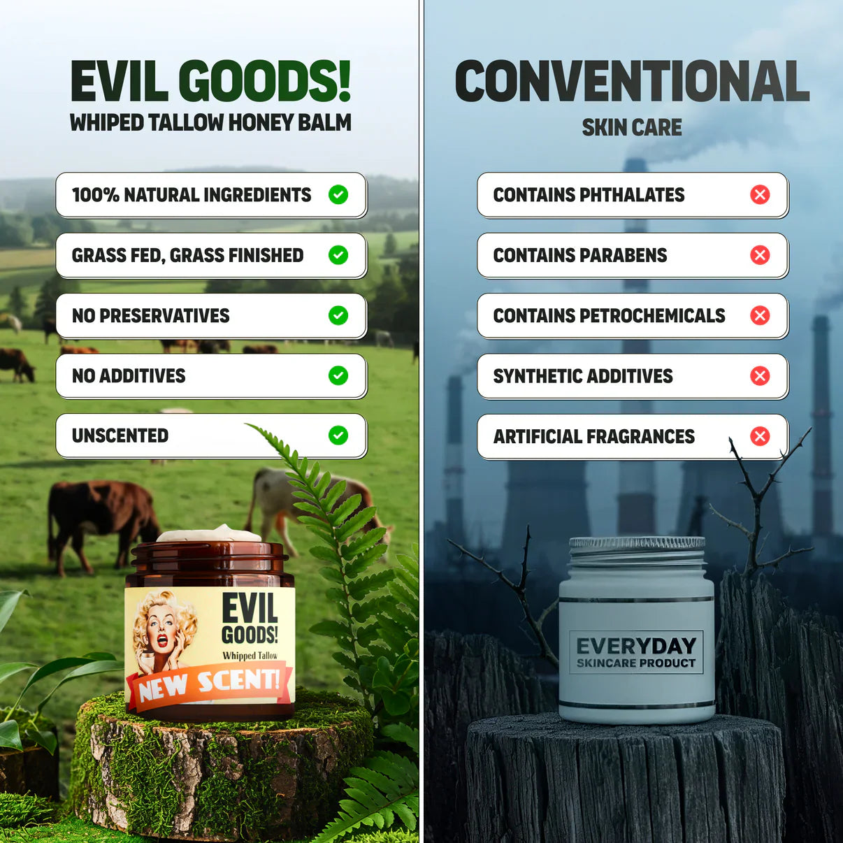 Evil Goods - Nutrición profunda con ingredientes ancestrales