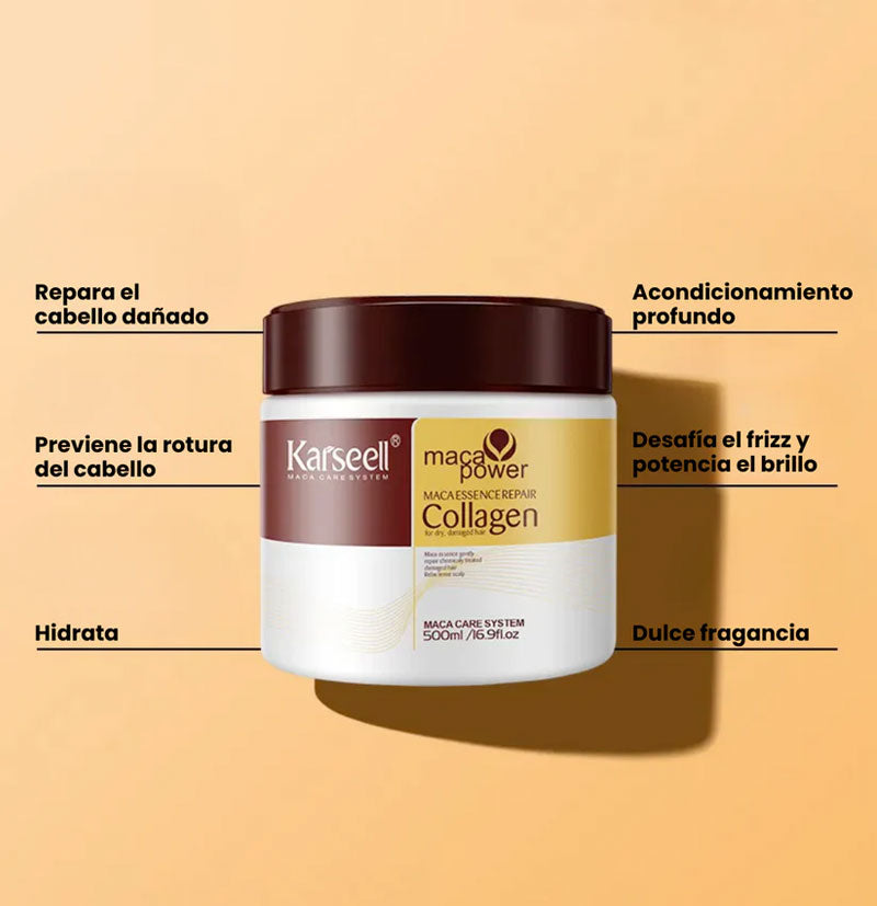 Mascarilla Repair Pro 2x1 - Repara tu cabello seco y dañado desde la primera aplicación